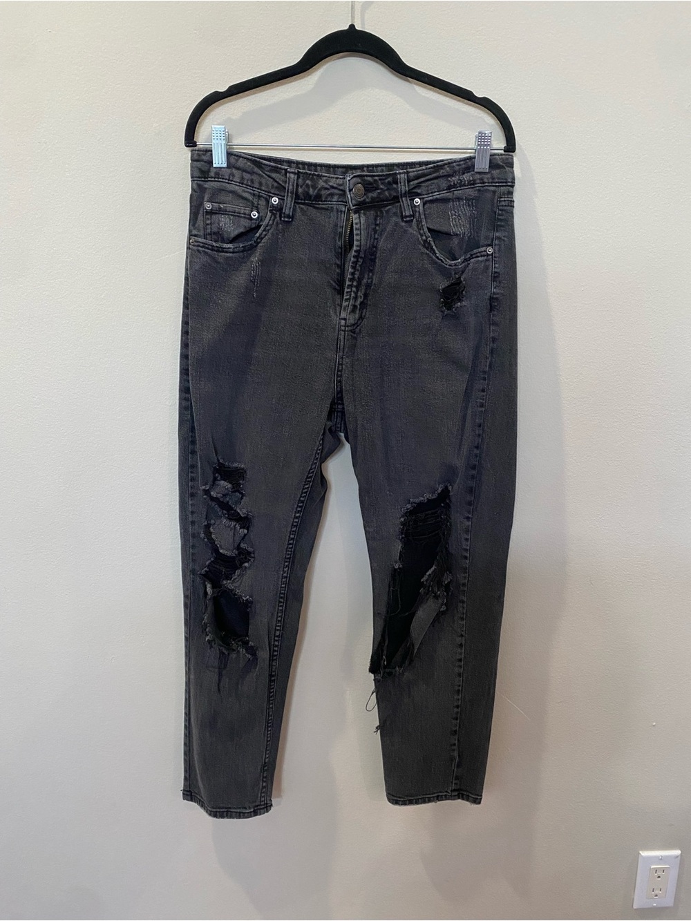 Wild Fable Black Distressed Skinny Jeans